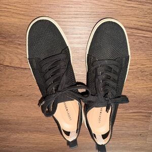 Lucky Brand Black Knit Casual Shoes